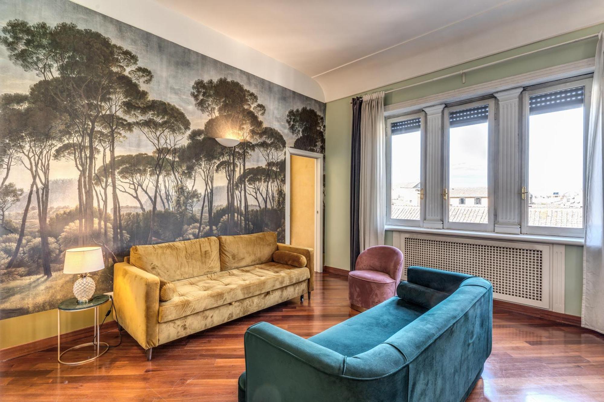 Downtown Srl - Imperial Panorama Penthouse Apartment Рим Екстериор снимка